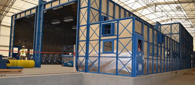 TA54 FRP Box Line Project Modular Panel