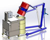 Solvent and Powder Dispensing Station