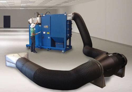 Self-Cleaning Vent Unit for Plant