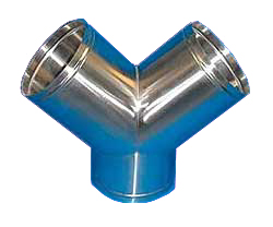"Y" Fittings without Dampers
